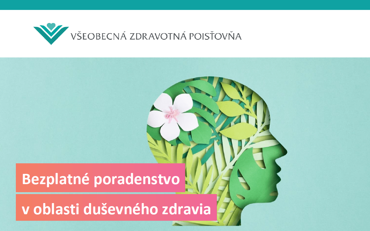 Pre členov komory od VšZP bezplatné poradenstvo v oblasti duševného zdravia a zvýhodnené ceny kúpeľných pobytov Pre členov komory od VšZP bezplatné poradenstvo v oblasti duševného zdravia a zvýhodnené ceny kúpeľných pobytov